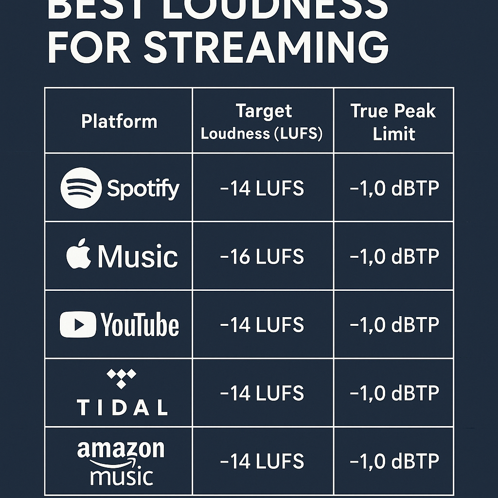 Best Loudness for Streaming: How Loud Should Your Master Be?