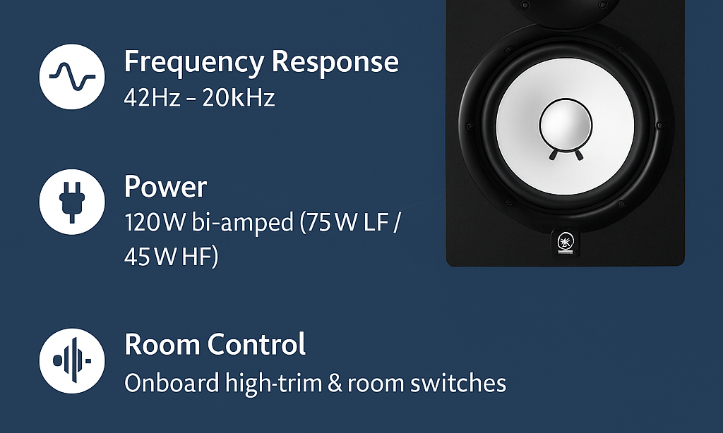 Yamaha HS80M Review: Flat, Durable, and Trusted Studio Monitors
